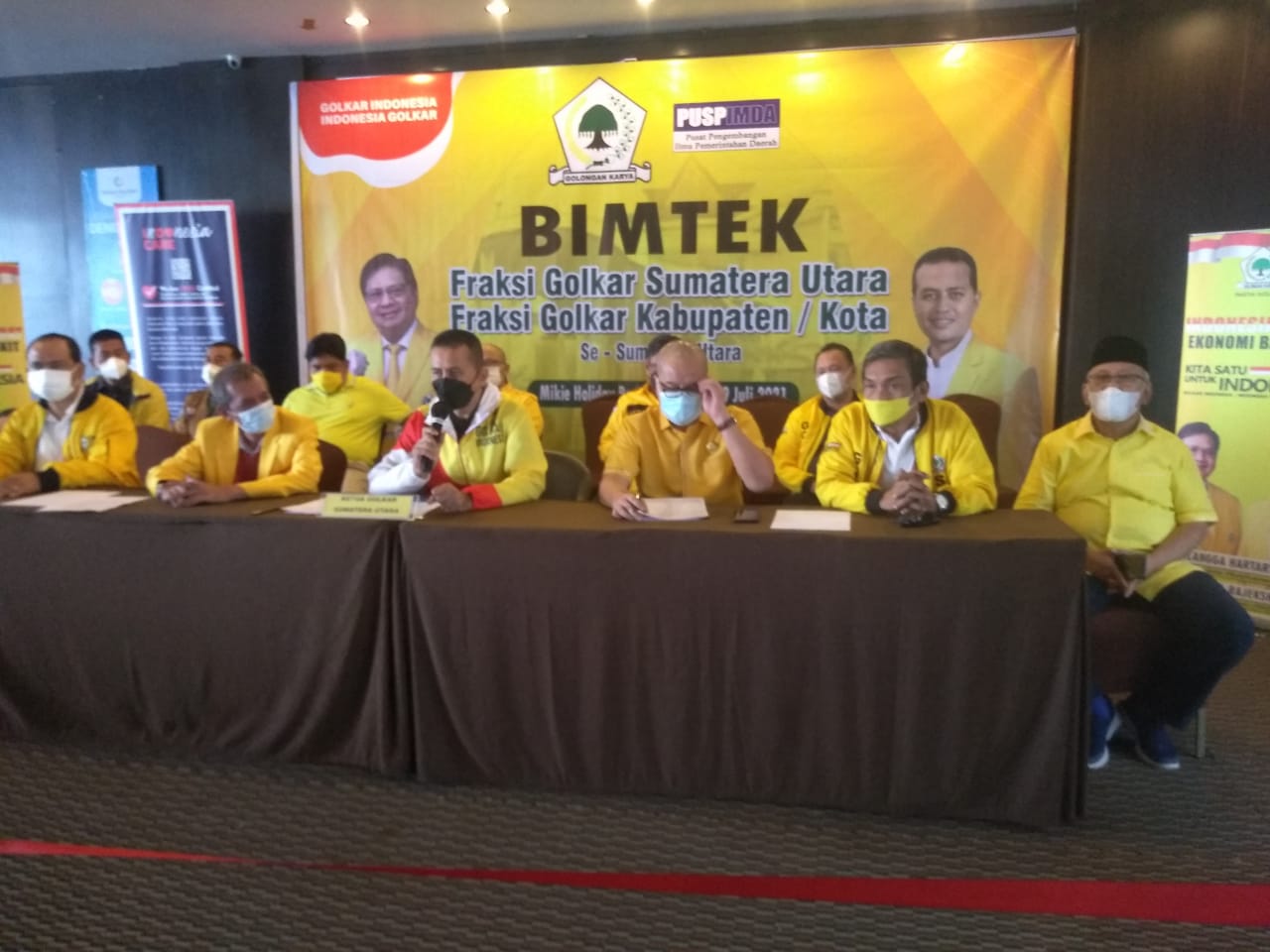 Bimtek Fraksi Golkar Musa Rajekshah Tekankan Penguatan Kader dan Pengawasan Pembangunan