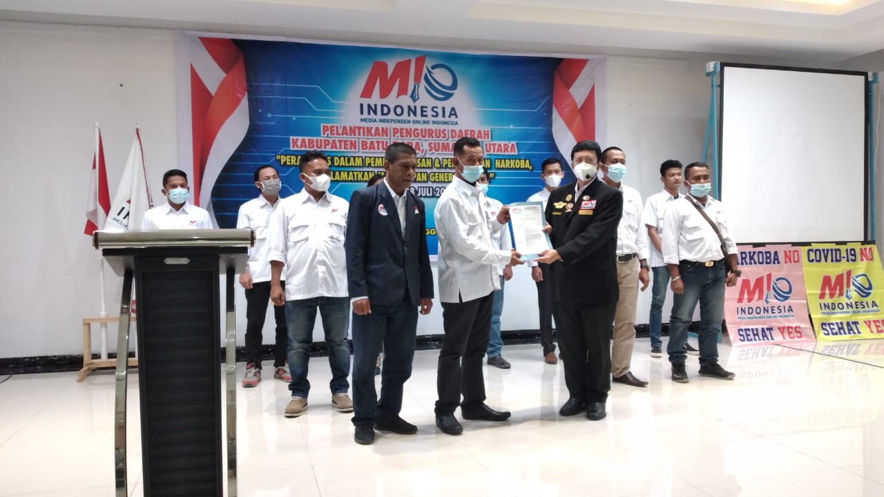 Indra Syah Effendi Resmi Jabat Ketua DPD MIO Batu Bara 2021-2025