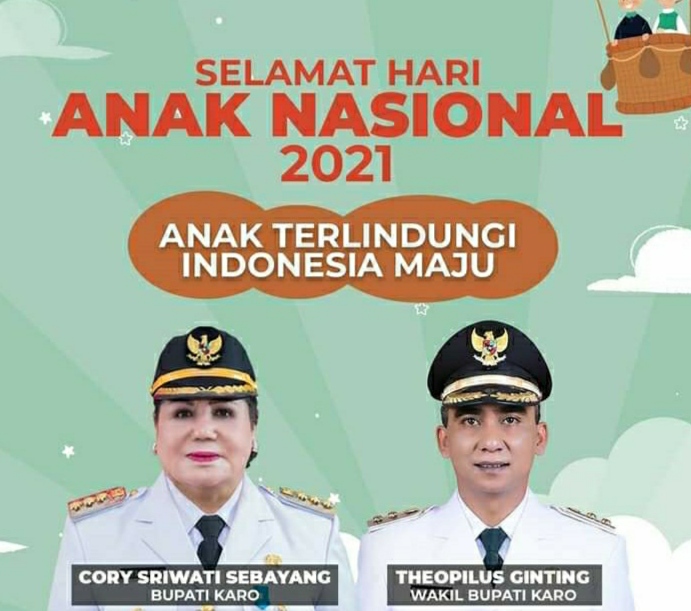 Wabup Karo Ucapkan Selamat Memperingati HANI