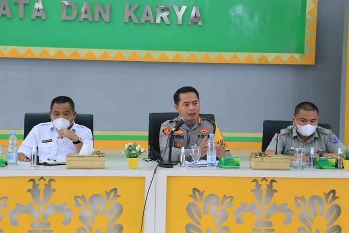 Gugus Tugas Labuhanbatu Rapat Koordinasi Pencegahan Penyebaran Covid-19 