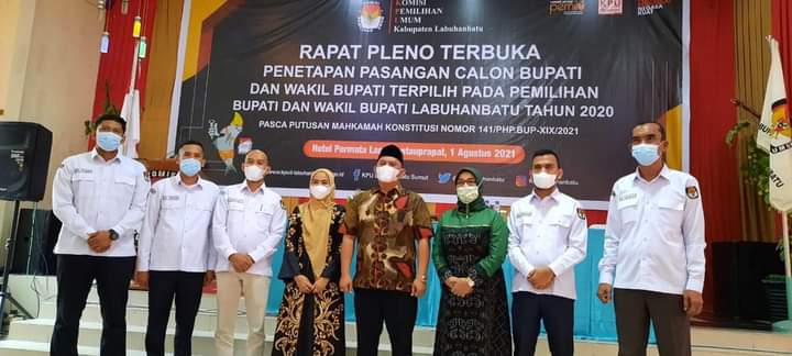 MK Putuskan ERA Menang Sekda Labuhanbatu Ucapkan Selamat
