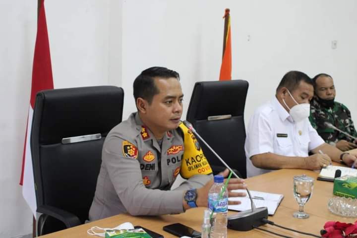 Sekdakab Pimpin Rapat Koordinasi Percepatan Penanganan Covid-19 