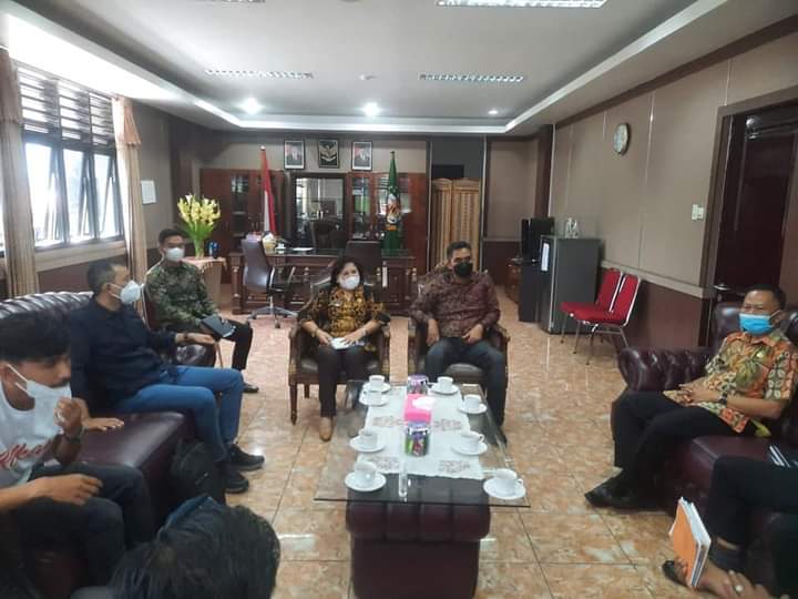 Bupati dan Wabup Sambut Audensi Kolaborasi Kalak Karo 