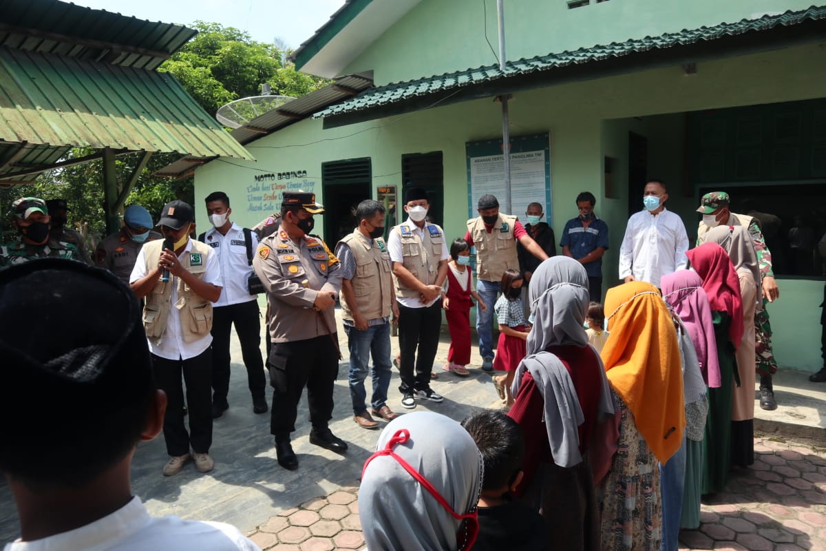 Disela Baksos Kapolres Batu Bara Ajak Masyarakat Sukseskan Vaksinasi