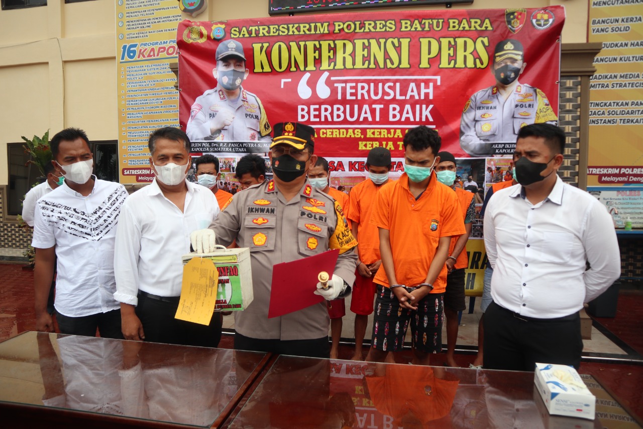 Polres Batu Bara Ciduk Satu dari Empat DPO Spesialis Pencurian
