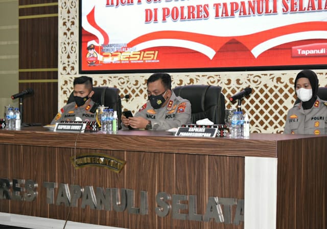 Kapoldasu Kunker ke Tapsel dan Sidempuan Pastikan Anggota Tangani Covid-19