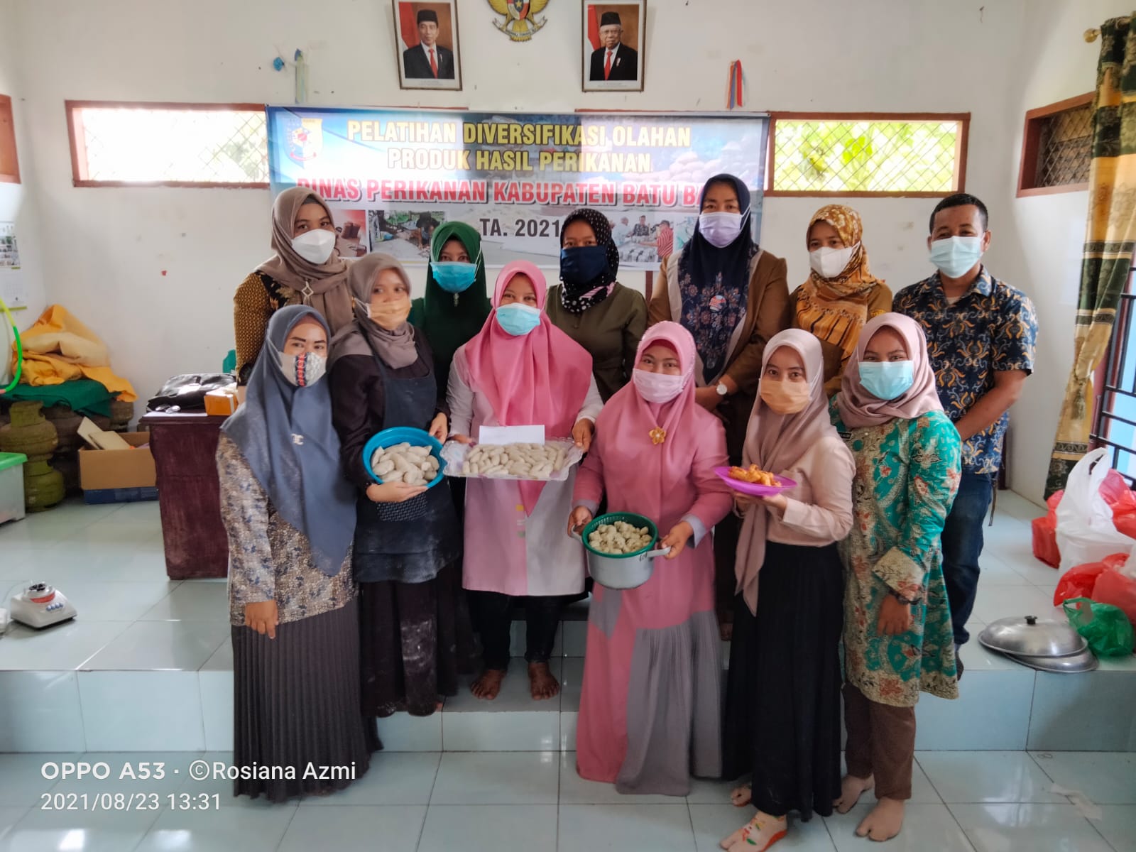 Dinas Perikanan Batu Bara Tingkatkan Kreatifitas Masyarakat dalam Pengelolaan Hasil Laut