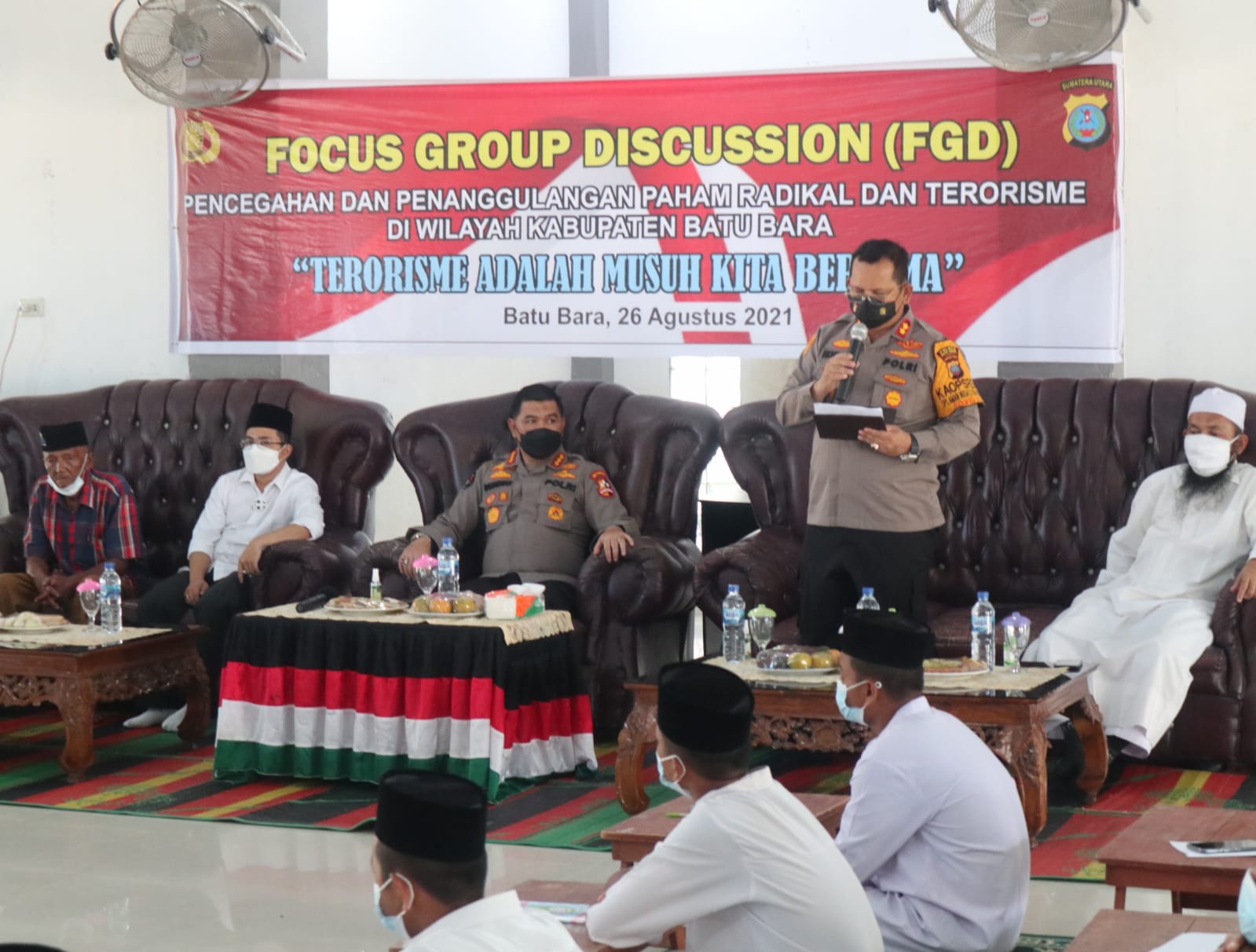 Divhumas Polri bersama Polres Batu Bara Gelar FGD