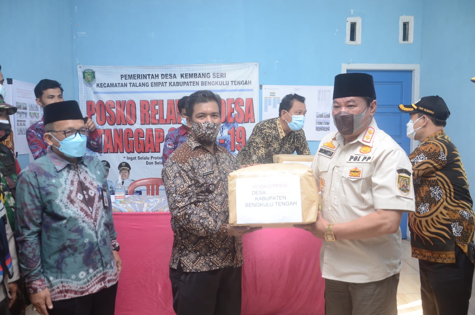 Wagub Rosjonsyah Apresiasi Kinerja Satgas PPKM Mikro Bengkulu Tengah