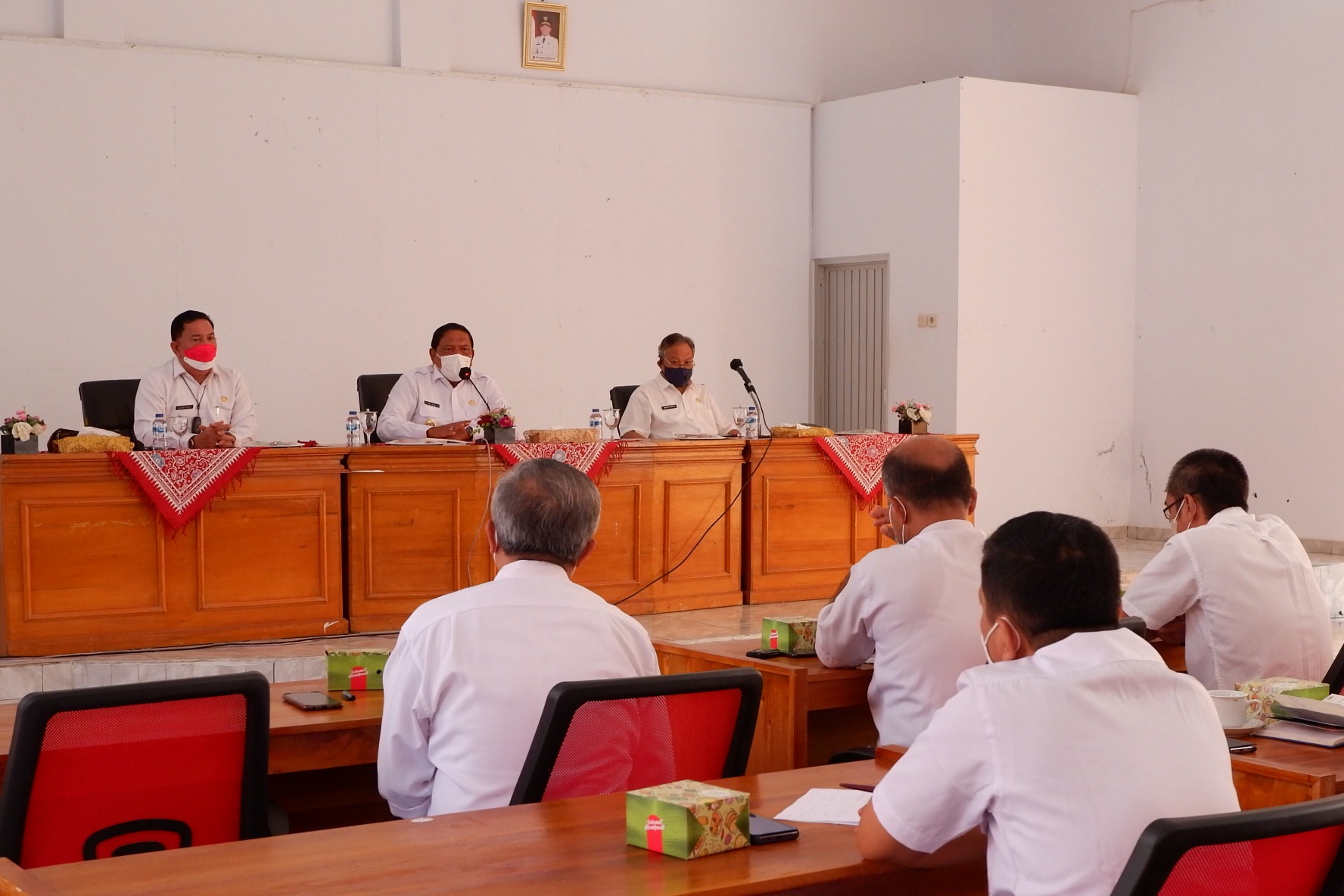 Bupati Bengkulu Utara Kerahkan Seluruh Jajaran OPD untuk Percepatan Vaksinasi