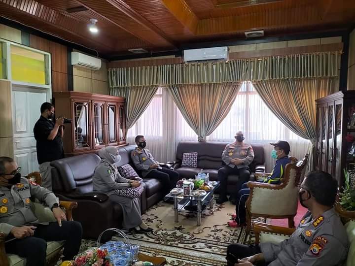 Penanggulangan Covid-19 Pemprov Bengkulu dan Polda Perkuat Sinergi