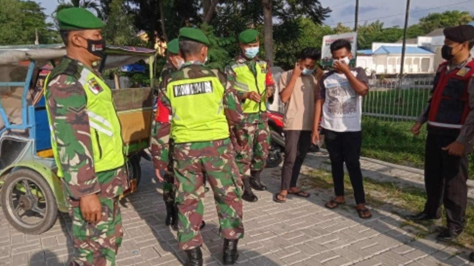 Persiapkan Operasi Yustisi Kodim 0204/DS Laksanakan Apel Gabungan
