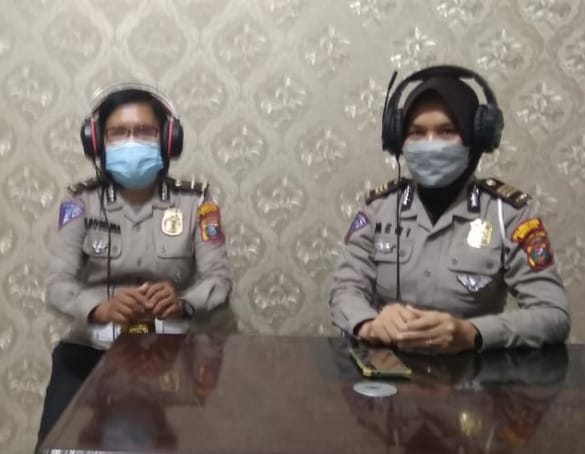 Dialog Interaktif Poldasu Bahas Peran Sat Lantas Polrestabes Medan Dalam Pencegahan Covid-19