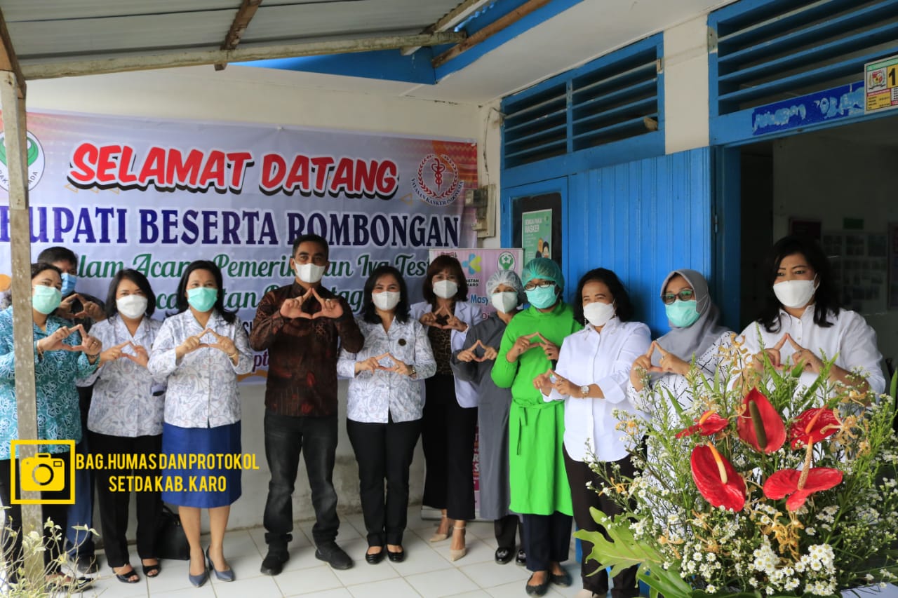 YKI Karo Laksanakan Bakti Sosial Pemeriksaan IVA Test