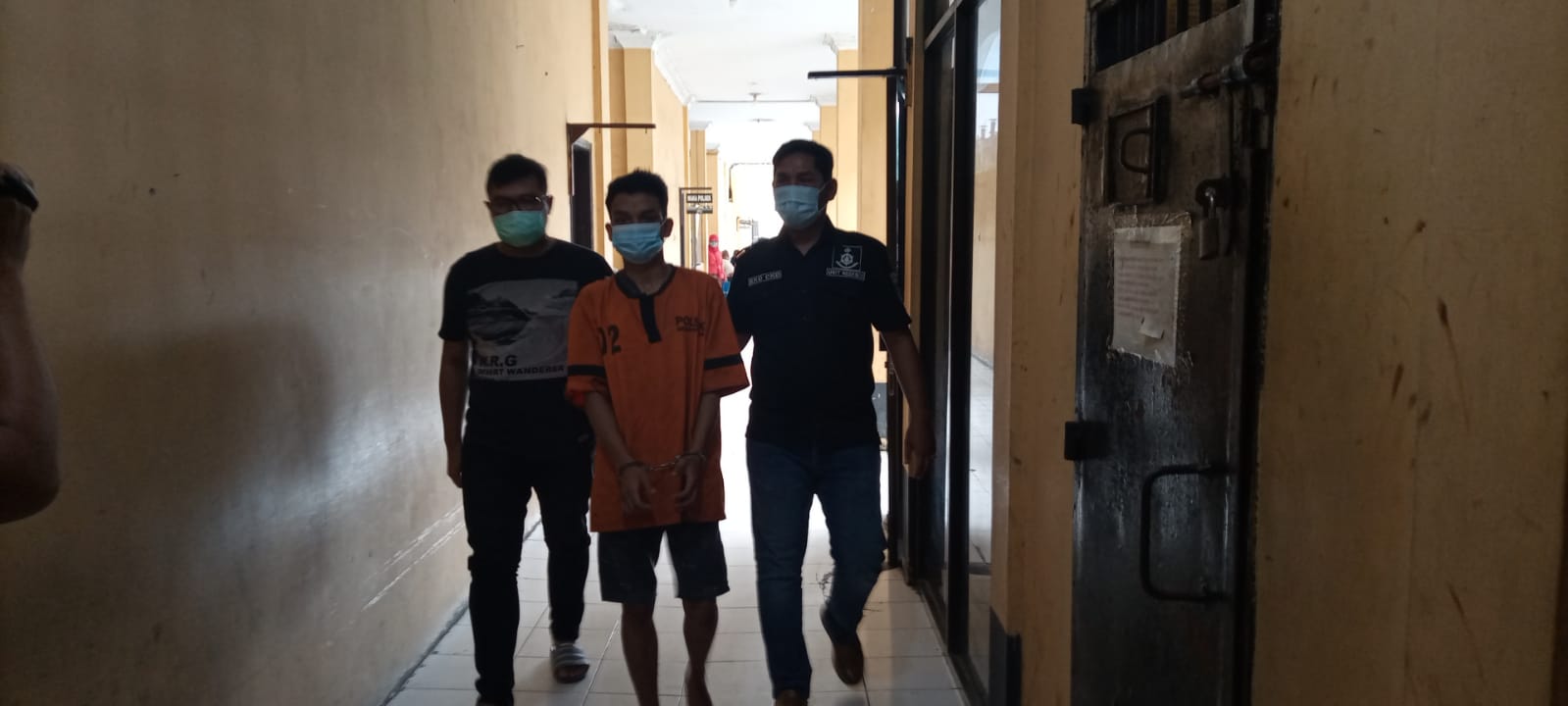 Polsek Medan Timur Tangkap Pencuri Kotak infak