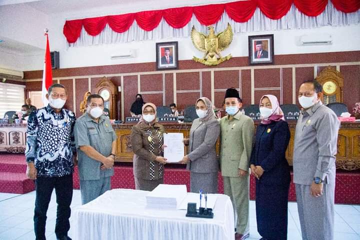 Wakil Bupati Labuhanbatu Sampaikan Nota Keuangan Rancangan Perubahan