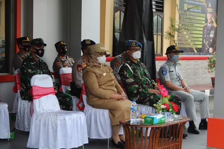 Wabup Labuhanbatu Hadiri Apel Gelar Pasukan OPS Toba 