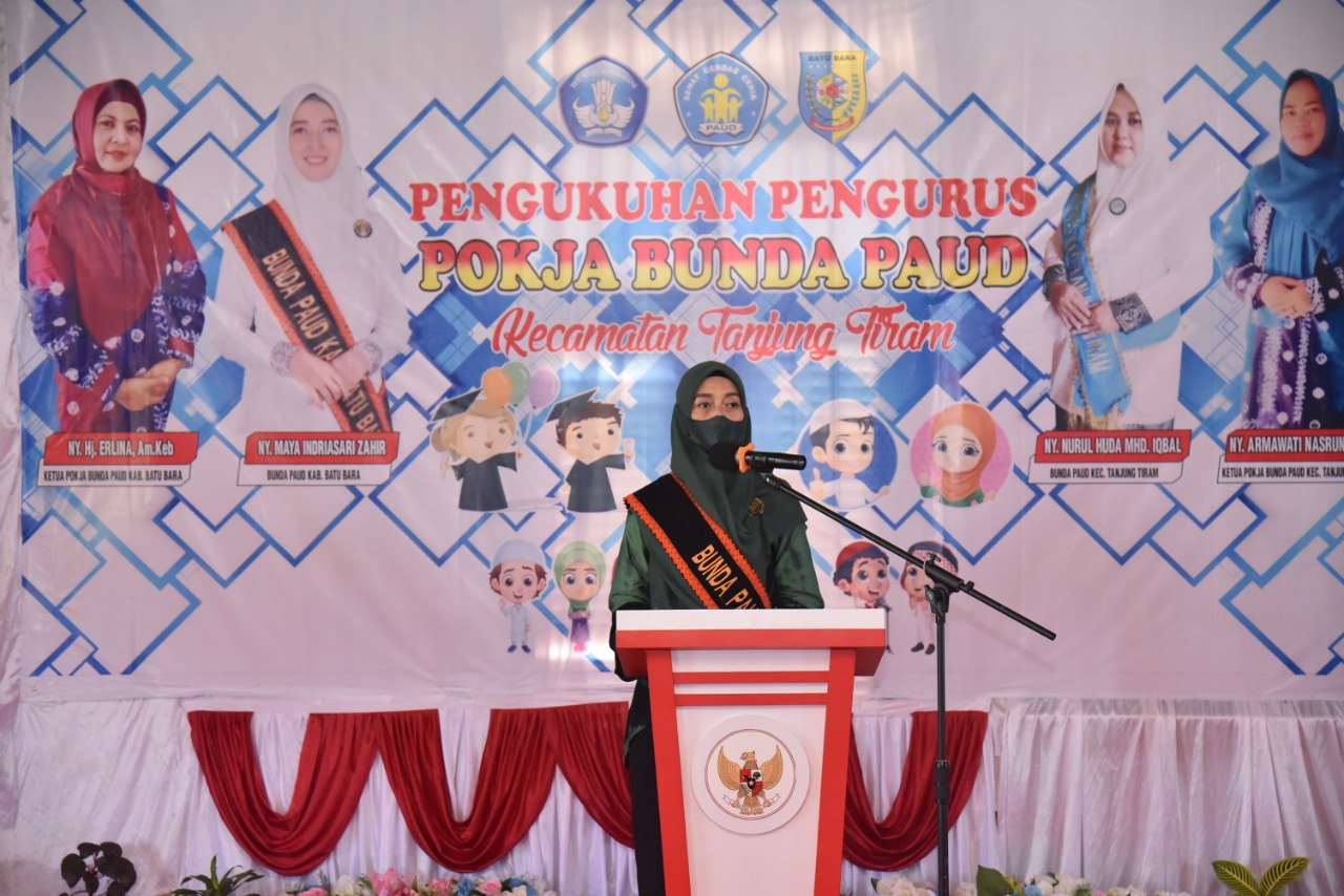 Bunda PAUD Batu Bara Kukuhkan Pengurus Pokja 
