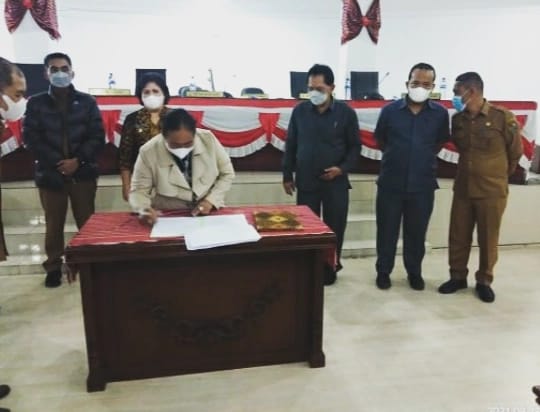 Sempat Molor DPRD Karo Setujui Ranperda Perubahan APBD 2021