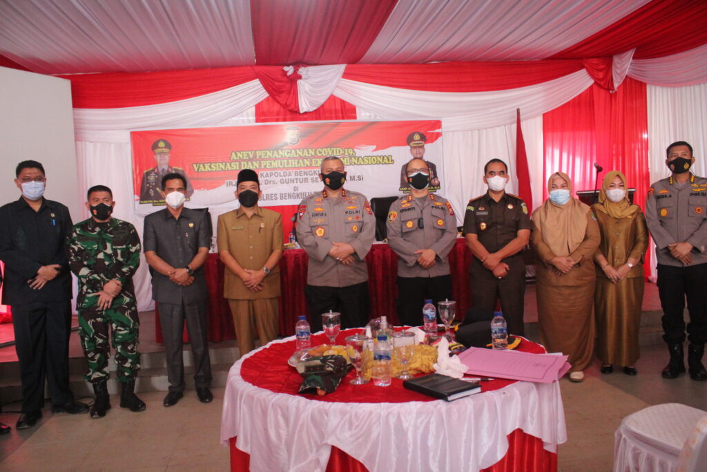 Kapolda Bengkulu Kunker Ke Polres Benteng Untuk Pantau Langsung Penanganan COVID 19
