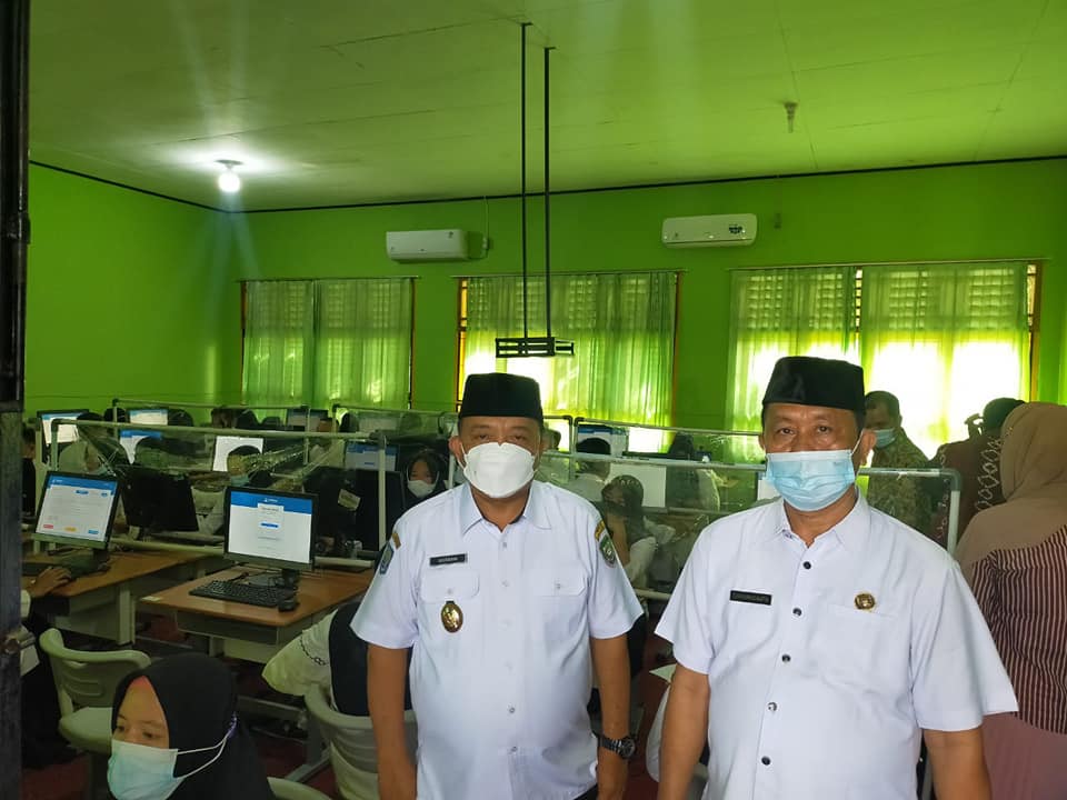 Wabup Laksanakan Pengawasan Dan Monitoring Seleksi P3K Di SMAN 1 Seluma