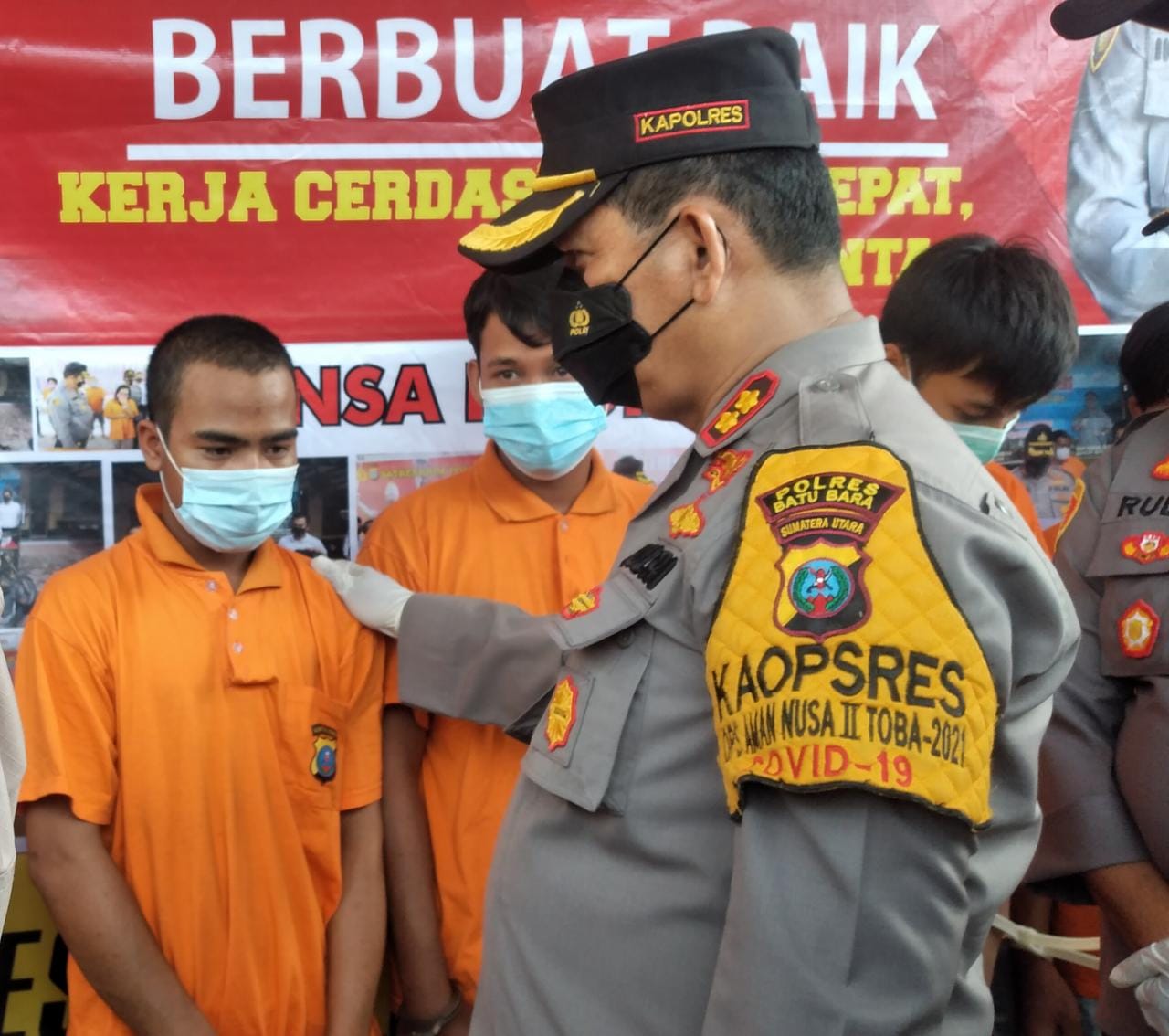 Terkait Pembakaran Rumah Polres Batu Bara Ciduk Warga Tanjung Tiram
