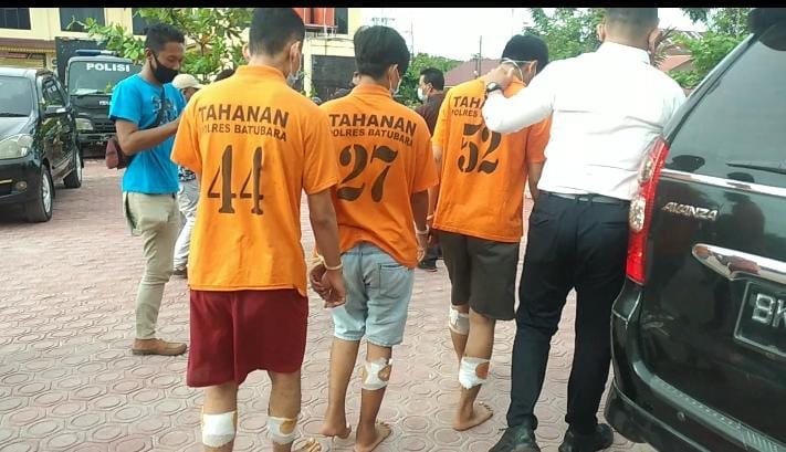 Kawanan Begal Asal Tebing Tinggi Didor Polres Batubara