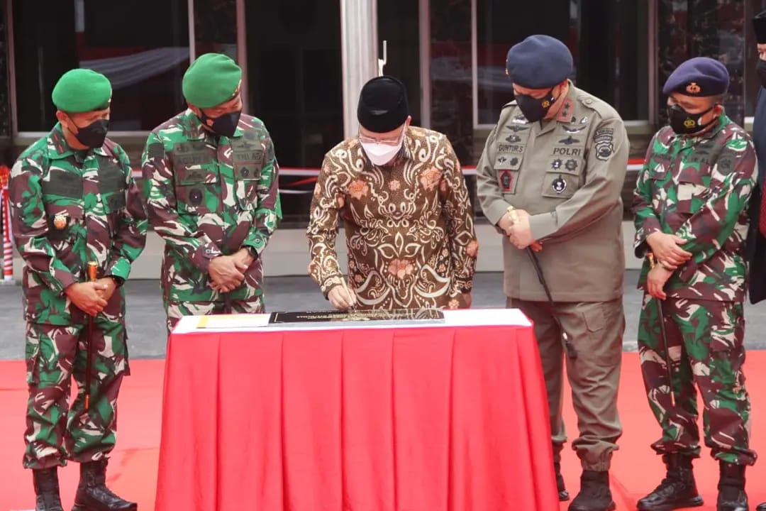 Gubernur Rohidin Resmikan Gedung Baru Korem 041/Gamas Bengkulu