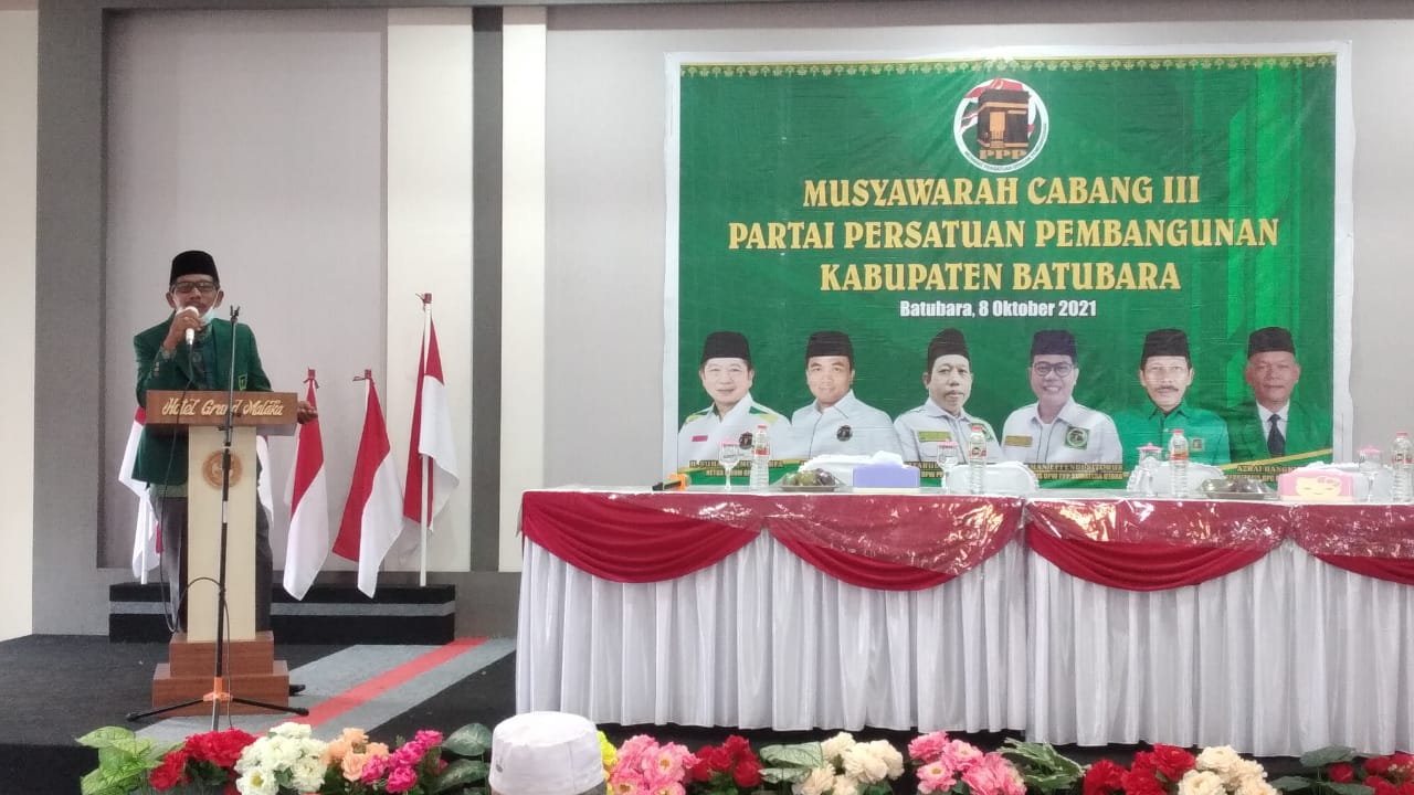 Muscab PPP III Batubara Ahmad Badri : Kepegurusan Baru Harus Targetken 7 Kursi 