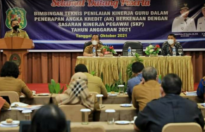 Pemko Medan Gelar Bimtek Penilaian Kinerja Guru