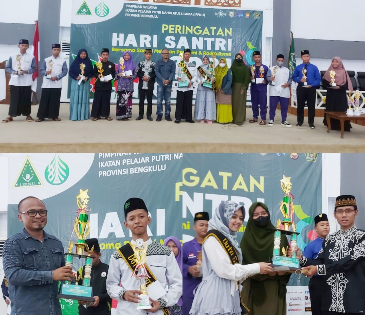 Santri Ja Alhaq Terpilih Duta Santri Putra Putri 2021 dan Borong Juara