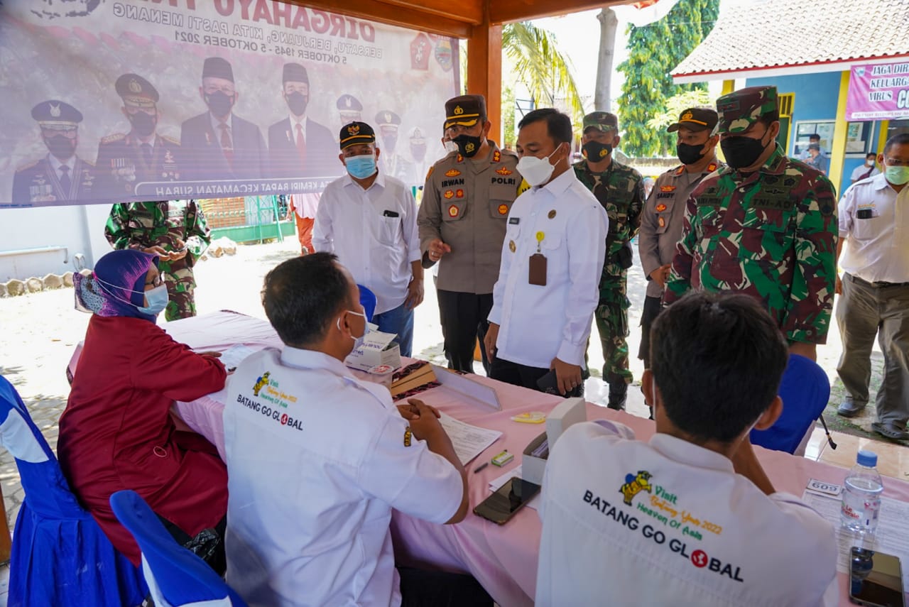 Pemkab Batang Prioritaskan Vaksinasi di Tujuh Kecamatan