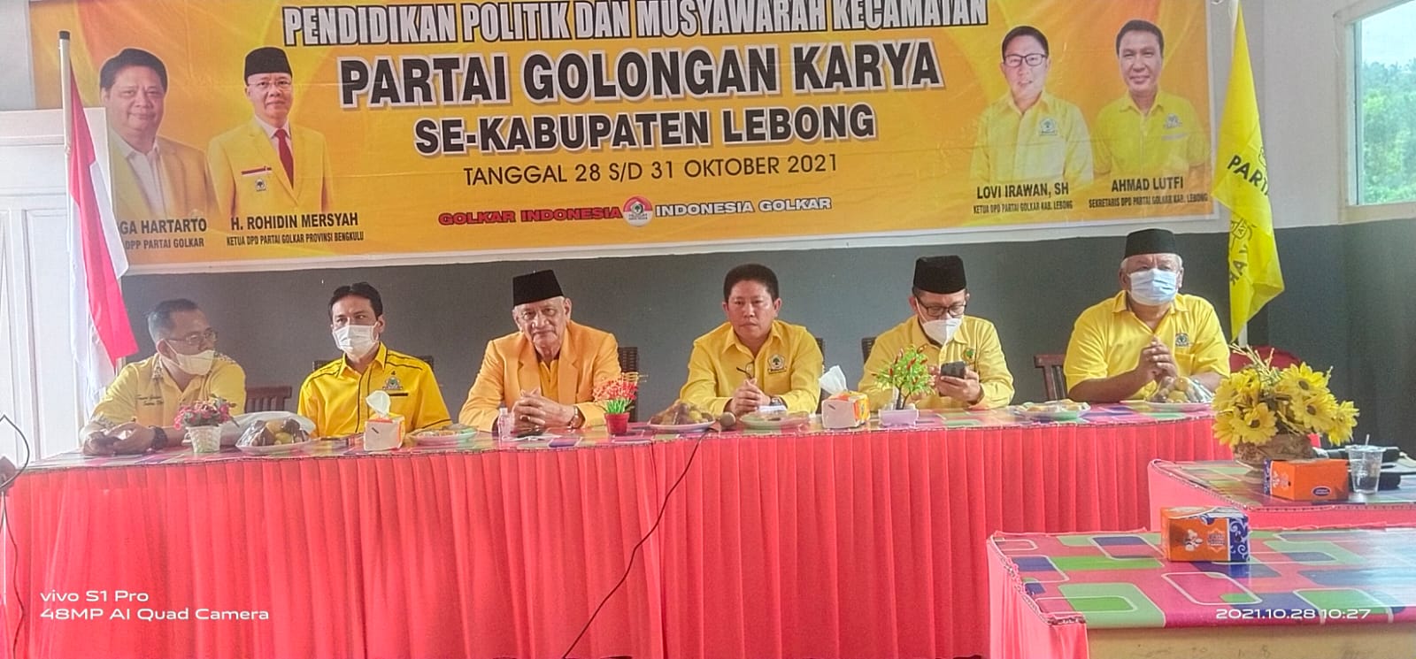 Muscam Golkar Lebong Asnawi A Lamat : Airlangga Hartarto Presiden 2024