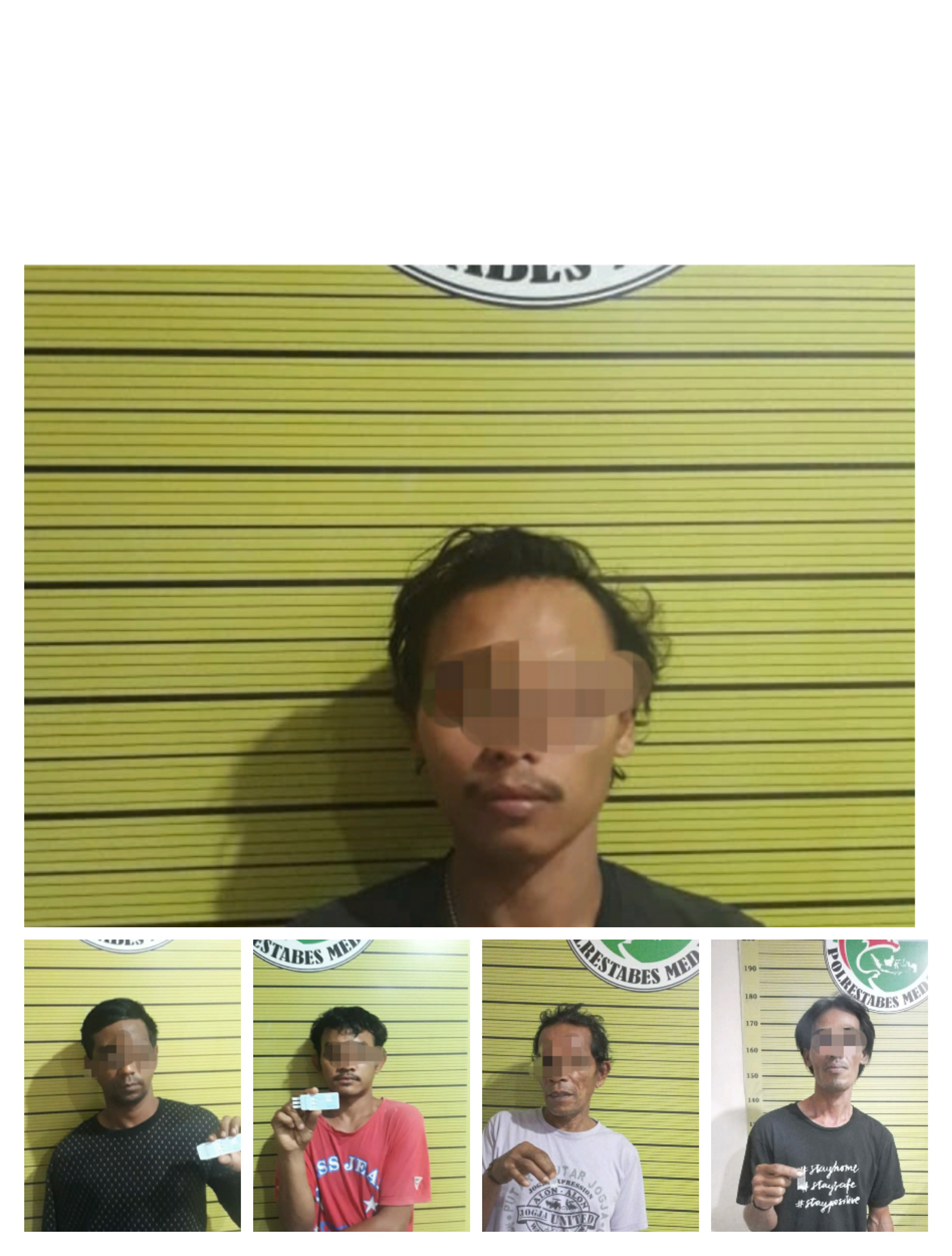 Lakukan Penggerebekan Poldasu Berhasil Amankan Warga Pemakai Narkoba