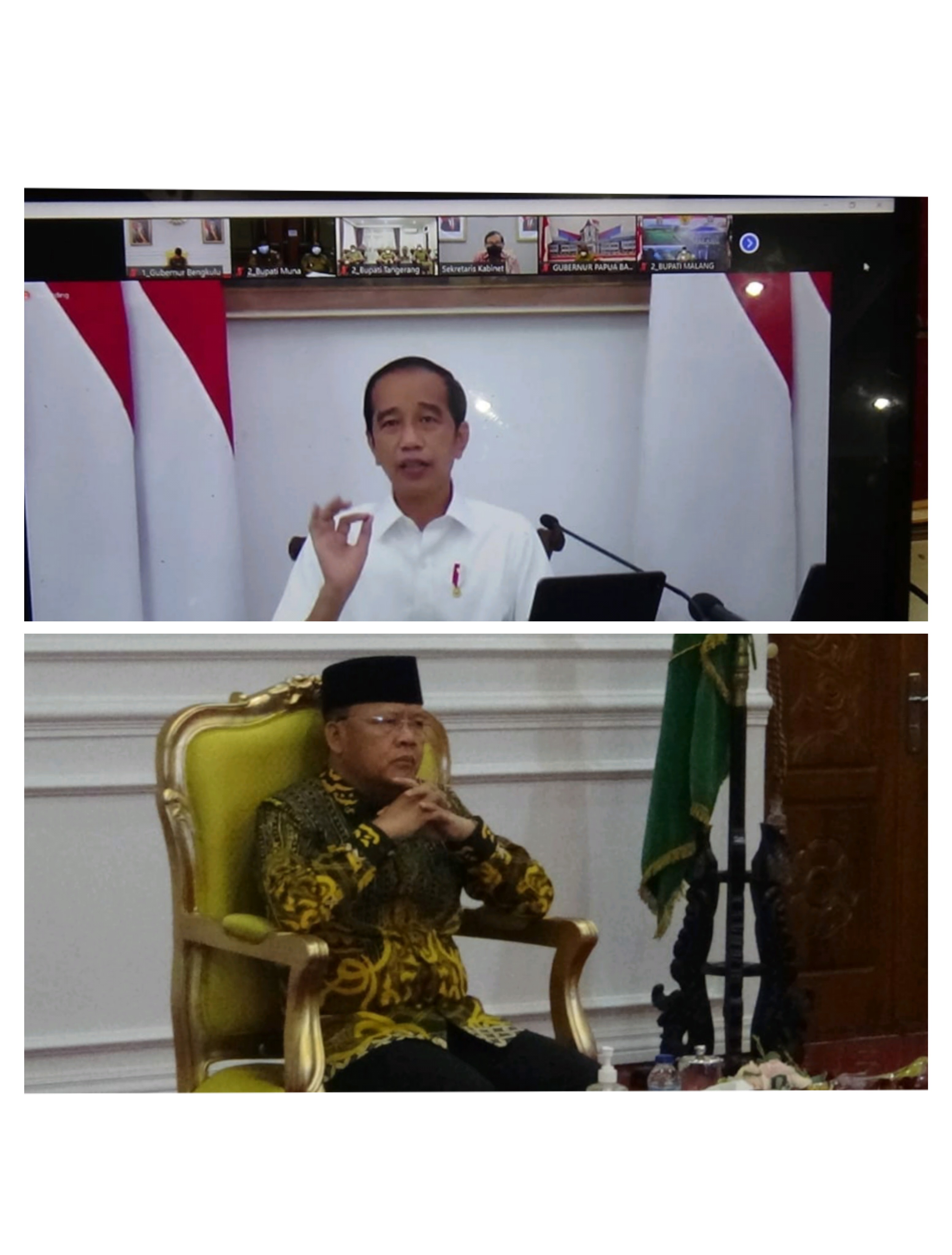 Arahan Kepala Daerah Presiden Jokowi Tekankan Soal Prokes dan Vaksinasi