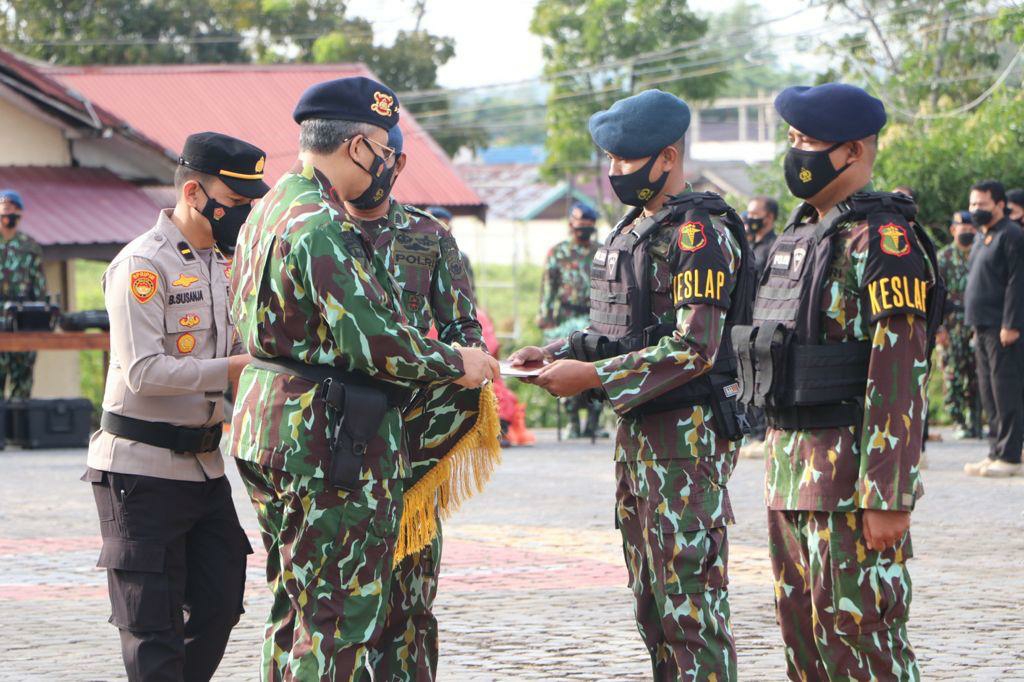 Kapolda Bengkulu Ingatkan Personil Jangan Lengah dan Tetap Disiplin Prokes