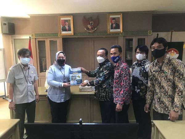 Wabup Audiensi Ke Kementrian Ketahanan Pangan