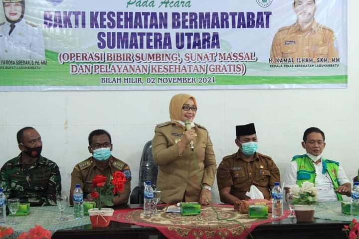 Wabup Labuhanbatu Ucapkan Terima Kasih kepada Satgas BKB 
