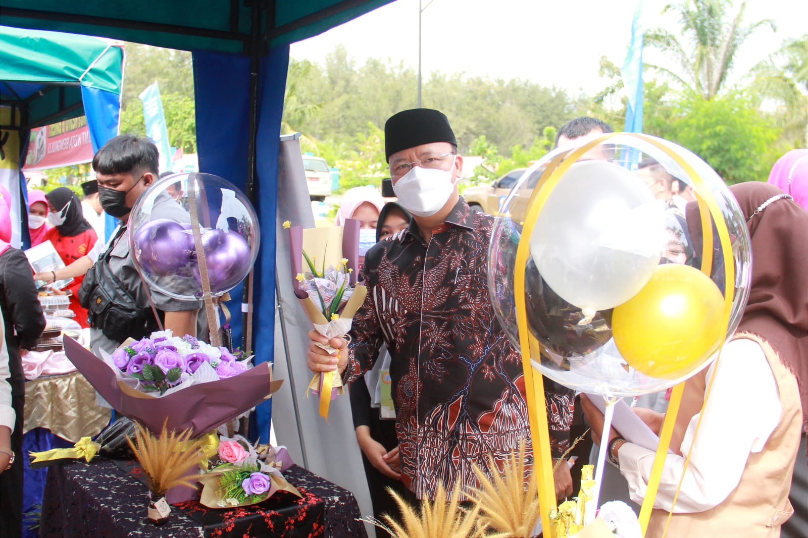 Resmikan Teaching Factory SMKN 7 Gubernur Rohidin Harapkan Sektor Pariwisata Makin Berkembang