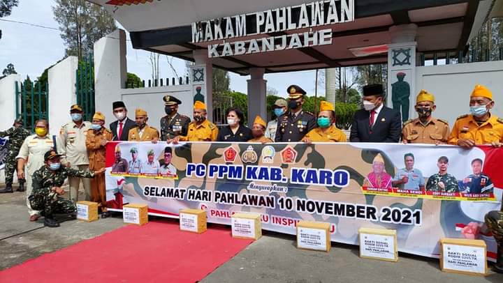 Peringati Hari Pahlawan PPM Salurkan Bantuan Sembako Bagi LVRI