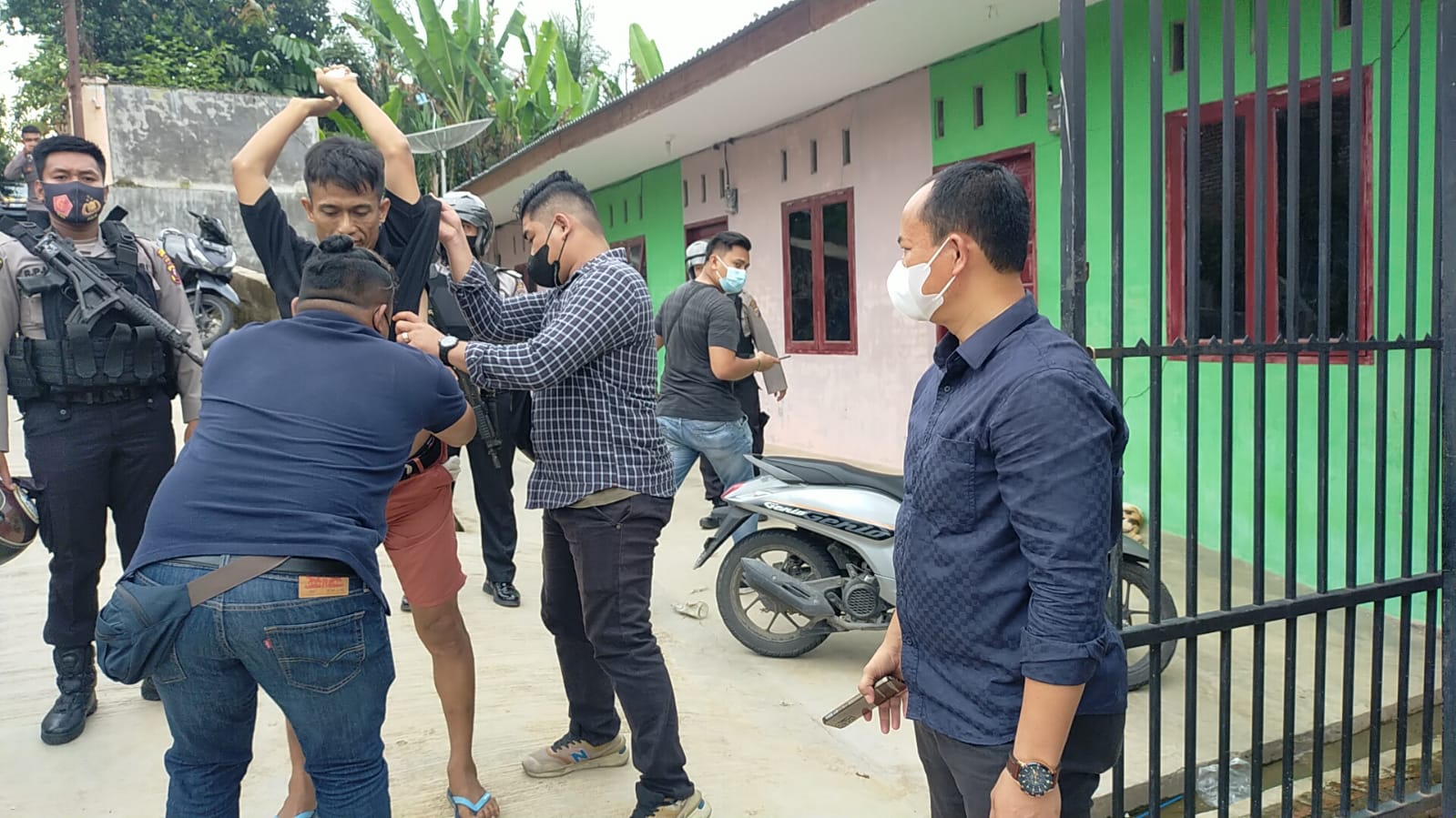 Terduga Pelaku Penyalahgunaan Narkoba Diringkus Polres Labuhanbatu 