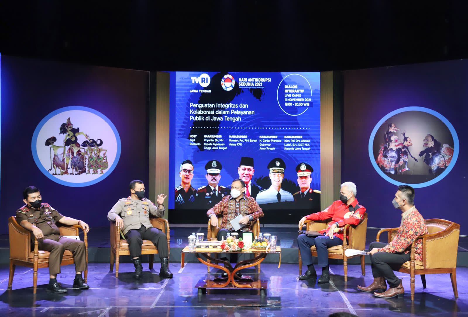 Bersama Ketua KPK dan Gubernur Ganjar Kapolda Bahas Pinjol Ilegal Hingga Korupsi