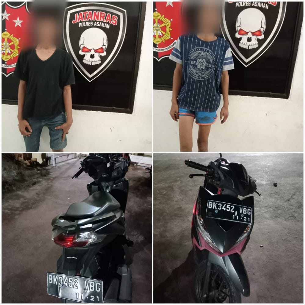 Lakukan Perlawanan Dua Pelaku Jambret Ditembak Polres Asahan