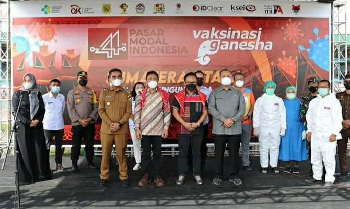 Pemkab Karo Apresiasi Alumni ITB Gelar Vaksinasi