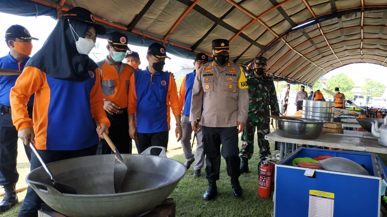 Apel Siaga Bencana Polres Demak Pastikan Siap Hadapi Musim Penghujan