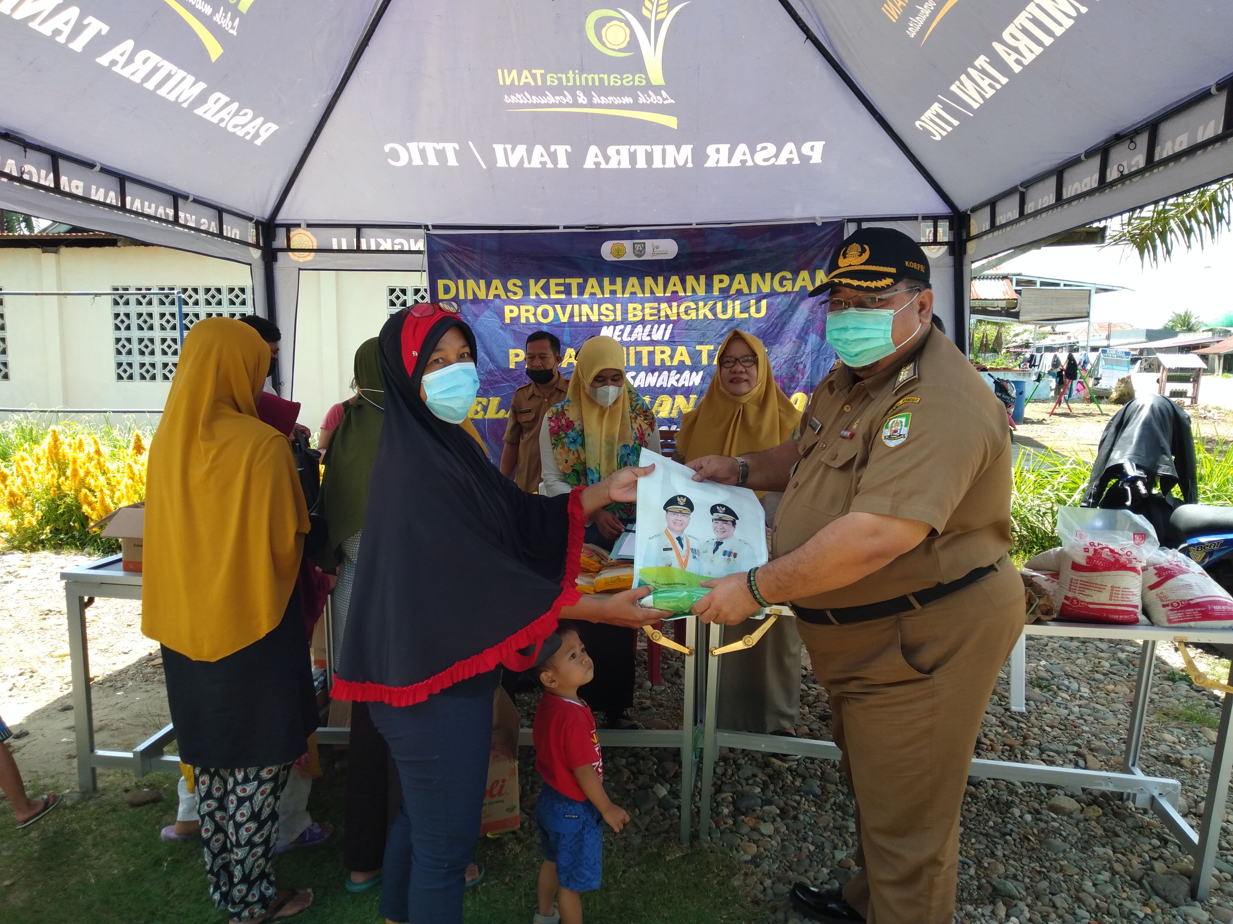 Gelar Pangan Murah di Kota Bengkulu Dinas Ketahanan Pangan Tawarkan Harga Bersahabat
