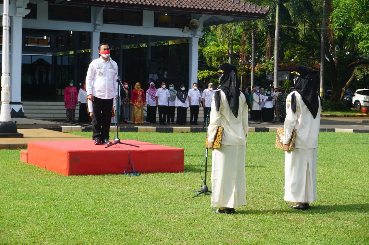 Kodim 0736/Batang Gelar Upacara Peringatan Hari Ibu dan Bela Negara