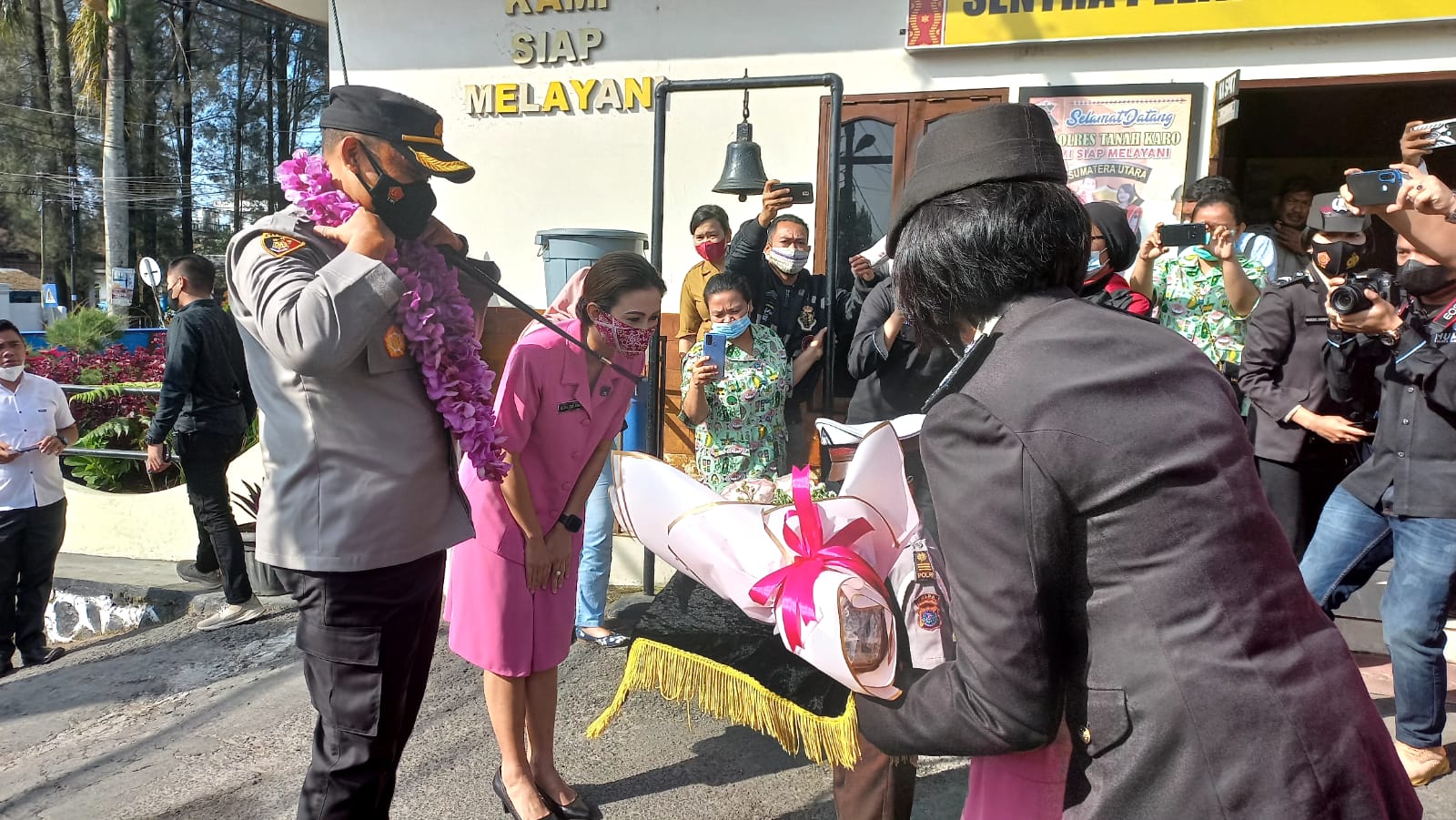 Polres Tanah Karo Gelar Sertijab Kapolres