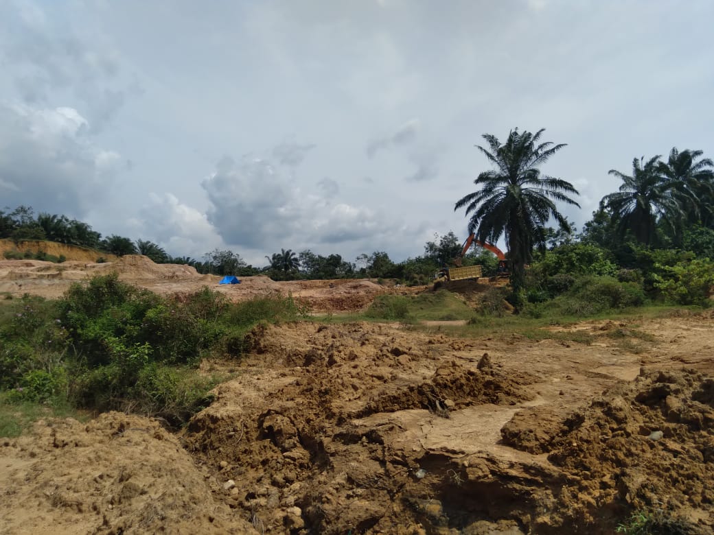 Izin Galian C Dusun Siluman B Labuhanbatu Jadi Sorotan