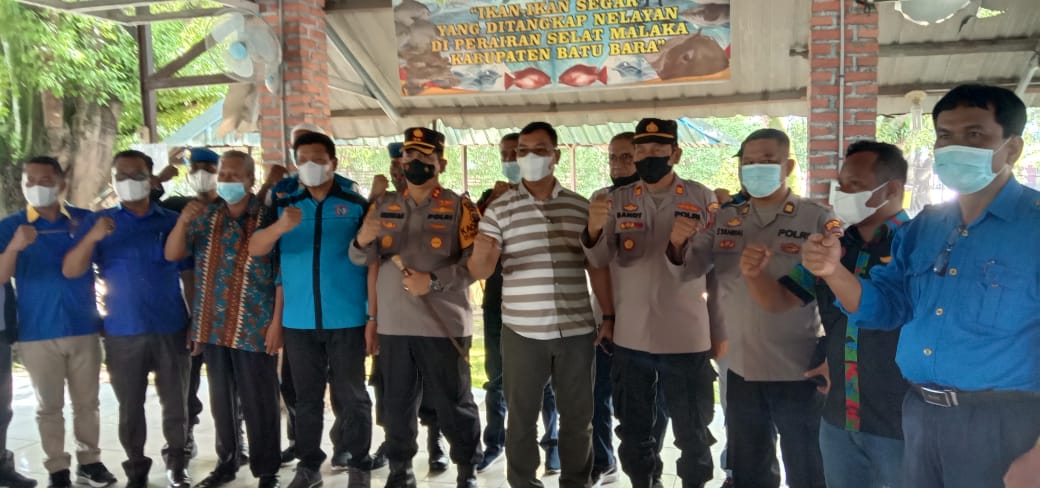 PPKM Level 3 Jelang Nataru Kapolres Batubara Himbau Masyarakat Antisipasi Covid-19